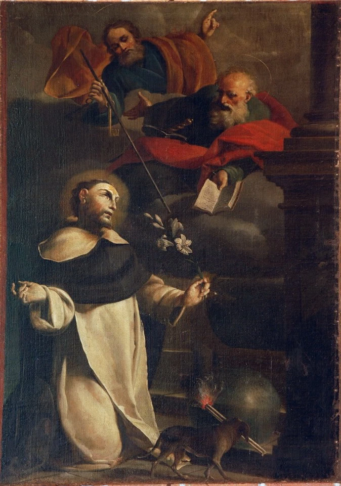 San Pietro e San Paolo appaiono a San Domenico - Piacenza
